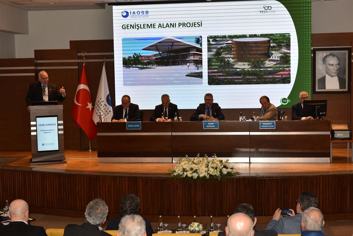 İAOSB'de 24. Genel Kurul: Dev Yatırımlar ve Yeşil Dönüşüm Vurgusu