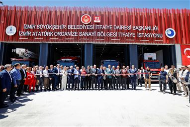 İAOSB’den Sanayiye Güvenlik Zırhı: 75 Milyonluk İtfaiye Üssü Hizmete Girdi