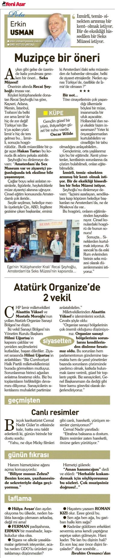 Atatürk Organize'de İki Vekil