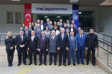Ege Üniversitesi Danışma Kurulu Toplantısında Yerimizi Aldık
