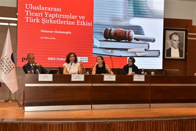 İAOSB’de “Uluslararası Ticari Yaptırımlar ve Türk Şirketlerine Etkileri” Semineri Düzenlendi